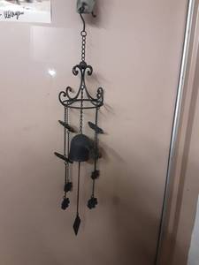 lot 50 image: Cast Iron Wind Chime Looks Vintage