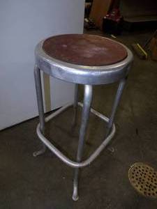 lot 47 image: Shop Stool