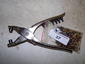 lot 37 image: Eyelet Tool with eyes
