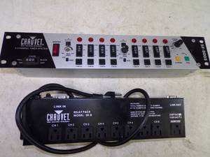 lot 60 image: Chauvet 8 Channel Timer System with Chauvet Relay Pack