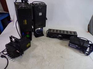 lot 68 image: 4 DJ lights with Light Copilot