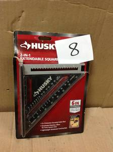 Husky 2-in-1 Extendable Square in good condition
