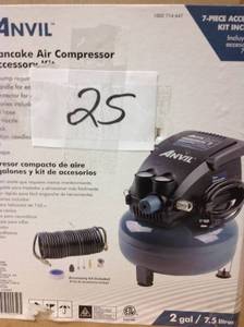 ANVIL 2G Pancake Air Compressor in good condition