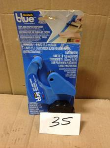 3M M1000-SBN Scotch Masking Paper Dispenser With Blade Light Duty in good condition