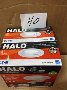 RL 6 in. 2700K-5000K Selectable CCT White Remodel Recessed Integrated LED Direct Mount Kit in good condition