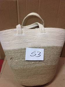 Natural Jute Decorative Storage Basket by LR Resources in good condition