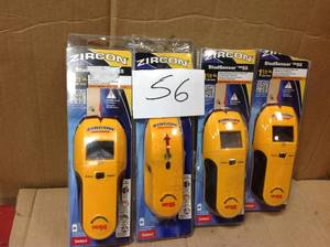 Zircon StudSensor HD55 Stud Finder LOT (4) MIX in good condition