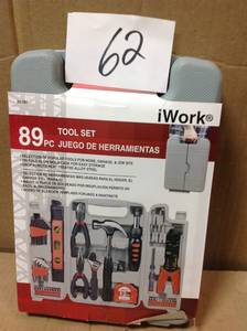 OLYMPIA DIY Home Tool Kits Tool Set (89-Piece) in good condition