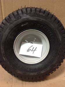 Arnold 15 in. Universal Front-Rider Wheel for Lawn Tractors in good condition