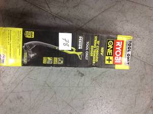Ryobi ONE 18-Volt Lithium-Ion Electric Cordless String Trimmer and Edger in good condition
