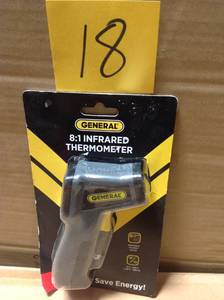 lot 18 image: General Tools Mini Infrared Thermometer in good condition