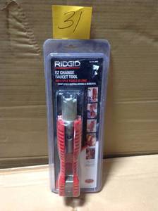 lot 31 image: RIDGID EZ Change Faucet Tool  in good condition