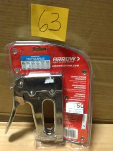 lot 63 image: Arrow Fastener T50 Heavy Duty Staple Gun in good condition