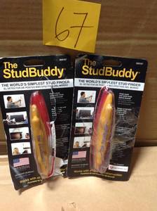 lot 67 image: The StudBuddy Magnetic Stud Finder in good condition