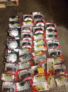 lot 98 image: &nbspAssorted lot of 3M Safety  EYEGLASS  not used