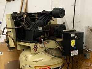 lot 3-A image: Ingersoll-Rand 120-Gallon Air Compressor