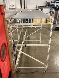 lot 5 image: Industrial 2-Section Pallet Racking Lot
