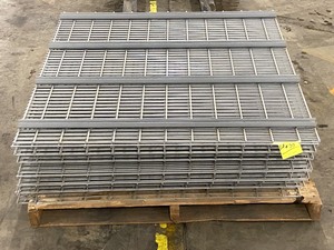 lot 35 image: Bulk Lot Of Pallet Racking Shelf Grates