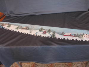 Hand Painted Lumber Saw