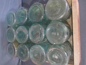 Blue Canning Jars
