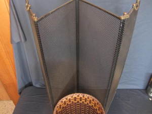 Fireplace Screen, Basket