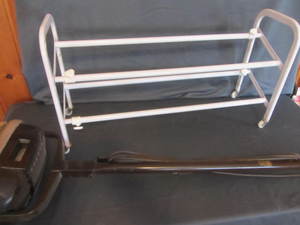 Shoe Rack, Floor Scrubber