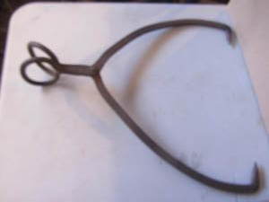 Primitive Ice Tongs