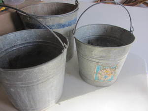 Galvanized Pails