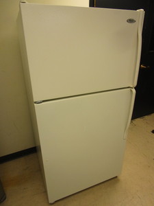 lot 406 image: WHIRLPOOL REFRIGERATOR
