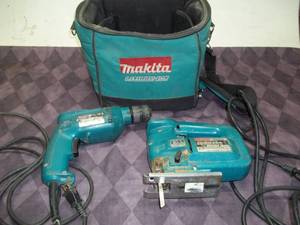 lot 19 image: Drill and Jigsaw