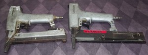 lot 31 image: Pneumatic Brad Nailer and Crown Stapler