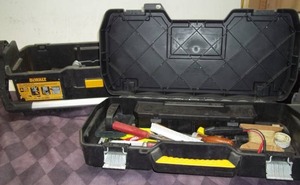 lot 249 image: Tool Box with Assorted Hand Tools