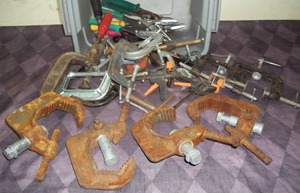 lot 271 image: Clamps and Hand Tools