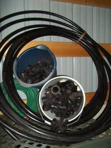 lot 303 image: Drain Pipe Fittings and Hose
