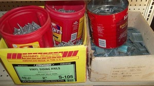 lot 330 image: Staples and Nails