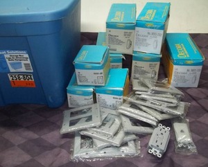 lot 53 image: Rocker Switches and Plate Covers