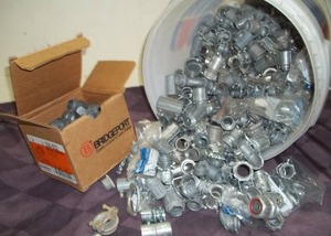 lot 82 image: Electrical Conduit Fittings