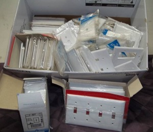 lot 90 image: Switch and Outlet Covers