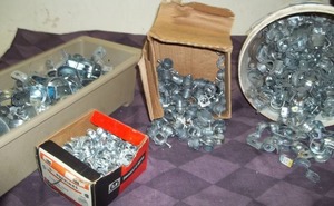 lot 96 image: Electrical Conduit Hangers and Fittings