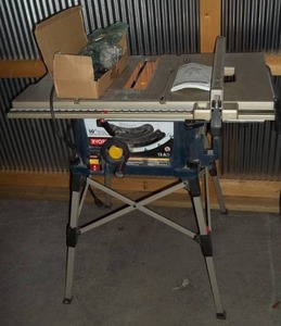 lot 4 image: Table Saw with Stand