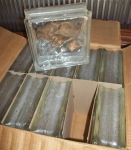 lot 198 image: Glass Blocks