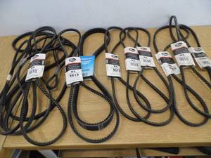 Lot of 15 Automotive Belts