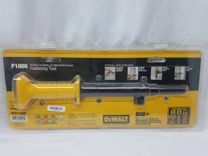 lot 29 image: DEWALT Single Shot Powder Actuated Hammer Tool