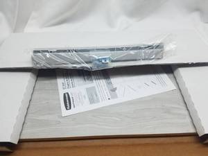 lot 49 image: Rubbermaid FastTrack 22-in Driftwood Grey Wood Shelf
