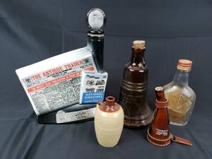 lot 23 image: Lot of Liquor Bottles Including Jim Beam Decanter