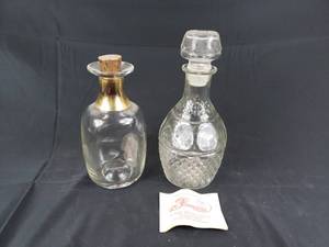 lot 26 image: 2 Liquor Decanters, Fantasia