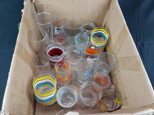 lot 30 image: Large Lot of Glasses, Some Collectible, 2 Boxes