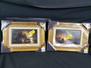 lot 55 image: 2 Terry Redlin Prints, Framed, New