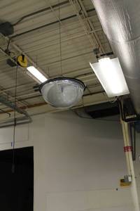 lot 29 image: 360 Degree Half-Sphere Ceiling Mirror