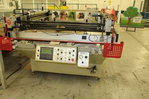 lot 1 image: The A.W.T. World Trade Group Daytona-56 Flat Bed Screen Printing Machine